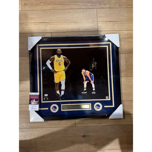 Stephen Curry signed autographed Golden State Warriors 16x20 photo framed JSA - Picture 2 of 8